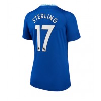 Chelsea Raheem Sterling #17 Hjemmebanetrøje Dame 2022-23 Kortærmet